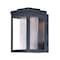 Maxim Lighting Salon LED 1-Light 6" Wide Black Outdoor Wall Sconce 55902CRBK - alternate 1